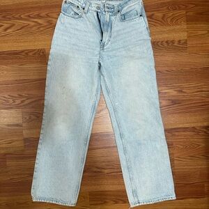 Abercrombie and Fitch The Loose High Rise Jean Curve Love